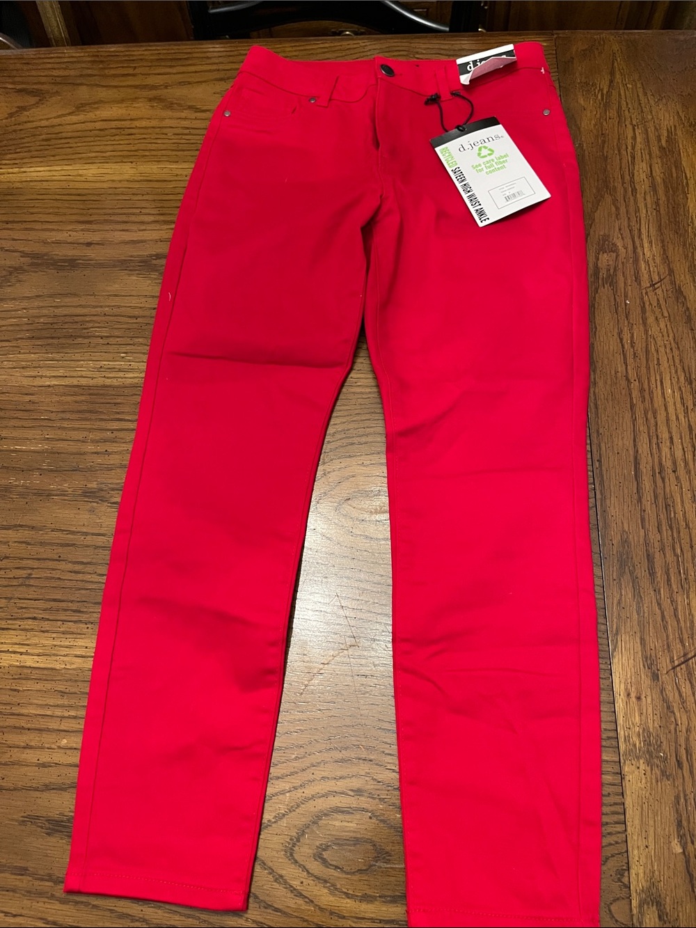 d. jeans Sateen High Waist Ankle Jeans, size 8, new with tags